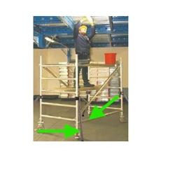 vendita online Modulo s1 staffe stabilizzatrici corte per trabattello jolly Accessori e ricambi per scale e ponteggi Svelt Spa